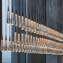 SOLTAIRE LINEAR CHANDELIER 37'' 50'' 70'' 87