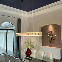 Arcachones Led Rectangular Chandelier 72