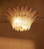 Treviso Semi-Flush, Pink