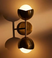 Seed Wall Light, Antique Brass