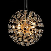 Spherical 18-Light Crystal Chandelier