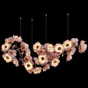 Camellia flower artist style Chandelier light  B