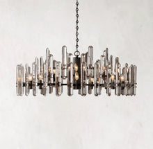 Load image into Gallery viewer, Bonnington Round Chandelier 48&quot;  Crystal Chandelier