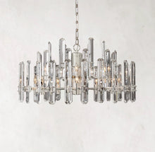 Load image into Gallery viewer, Bonnington Round Chandelier 36&quot;  Crystal Chandelier
