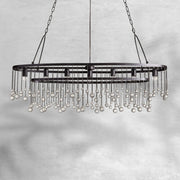 Aubrey 7 Light Oval Chandelier