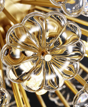 K9 Crystal Dandelion Petal Metals Desk Lamp