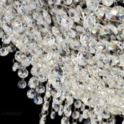 Designer Creative Light Luxury Boat-shaped Crystal Chandelier for Bedroom/ Living Room/ Bar /Dining Room