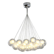 Oversize Modern Glass Ball Bubble Light Art Chandelier for Living/Dining Room/Clothing Store