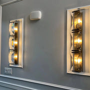 Harlow Crystal Triple Wall Sconce H 32