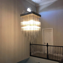 Load image into Gallery viewer, Whitley Square Chandelier 30&#39;&#39; for Living Room
