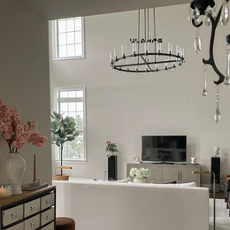 Ravelle Round Chandeliers 48