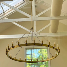 Filament Vintage Round chandelier 50
