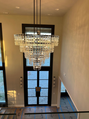 Marignans Tiered Round K9 Crystal Chandelier Light