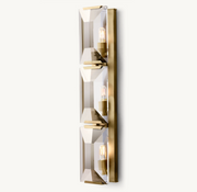 Harlow Crystal Triple Wall Sconce H 32