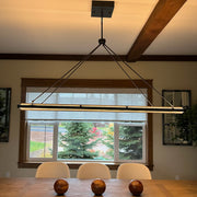 Peral Rectangular Chandelier 48