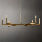 Thaddeus Round Chandelier 72'', Contemporary Chandelier Bedroom