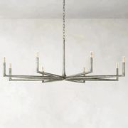 Thaddeus Round Chandelier 72'', Contemporary Chandelier Bedroom