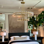 Arcachones Led Round Two-tier Chandelier 60