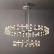 Arcachones Led Round Two-tier Chandelier 60