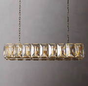 Harlowe Crystal Rectangular Chandelier Light 62