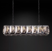 Harlowe Crystal Rectangular Chandelier Light 62