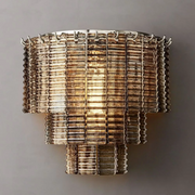 Sirene Clear/Smoke Glass Wall Sconce