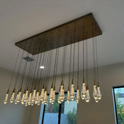 SOLTAIRE LINEAR CHANDELIER 37'' 50'' 70'' 87