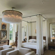 Cielo Glass Tube  Round Chandelier 60