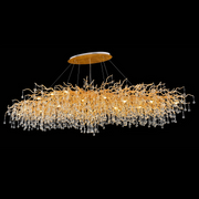 Kala Gold Branch Crystal Chandelier