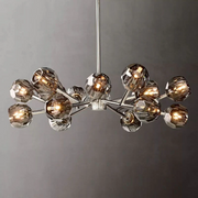 Boule De Cristal Glass Ball Modern Round Chandelier Light 36