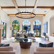 Vintage Filament Round chandelier 63