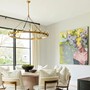 Vintage Filament Round chandelier 63