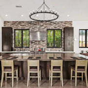 Vintage Filament Round chandelier 63