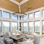 Vintage Filament Round chandelier 63