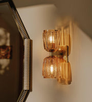 Thea Glass Wall Light 13''H