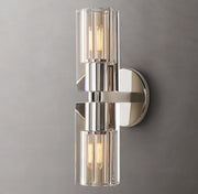 Arcachon Brass Double Head Wall Sconce