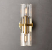 Arcachon Brass Double Head Wall Sconce