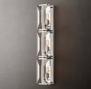 Harlow Crystal Triple Wall Sconce H 32