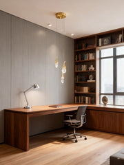 Kathleen Rock Crystal  Modern LED 3 Light Short shape Pendant Lamp Fixture