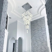Aria Light Luxury Glacier Bubble Crystsal Chandelier