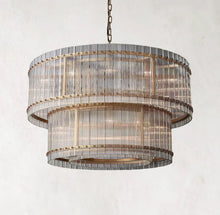Load image into Gallery viewer, Modern San Marco Two-tier Round Luxury Chandelier 48&quot;