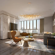 Kala Gold Branch Crystal Chandelier