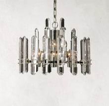 Load image into Gallery viewer, Bonnington Round Chandelier 24&quot;  Crystal Chandelier