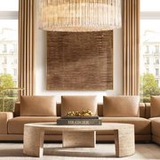 Cielo Glass Tube Round Chandelier 36