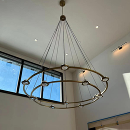 Éclatant 2-Tier Round Chandelier 60