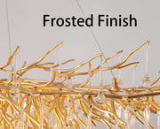 Kala Gold Branch Crystal Chandelier