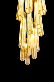 Eden Multi Spot Glass Chandelier