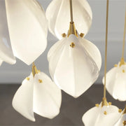 Pacific Ceramic Magnolia Flower Pendant Light
