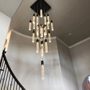 Aria Light Luxury Glacier Bubble Crystsal Chandelier