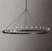 Vintage Filament Round chandelier 73